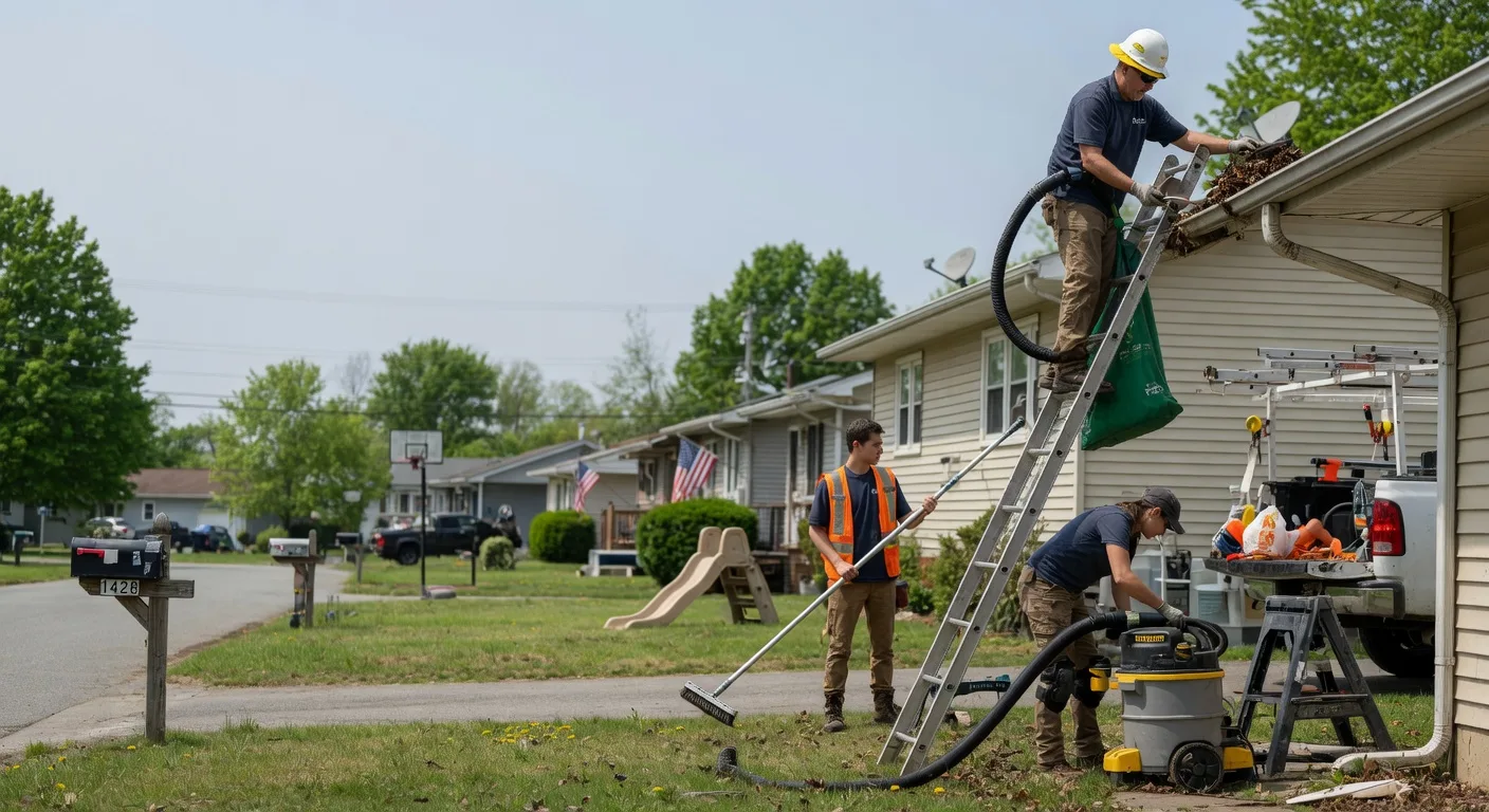 Gutter Installation in West Manchester, OH near me